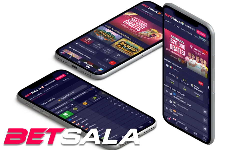 Betsala Aplicación: Descárguela en Android e iOS en Chile